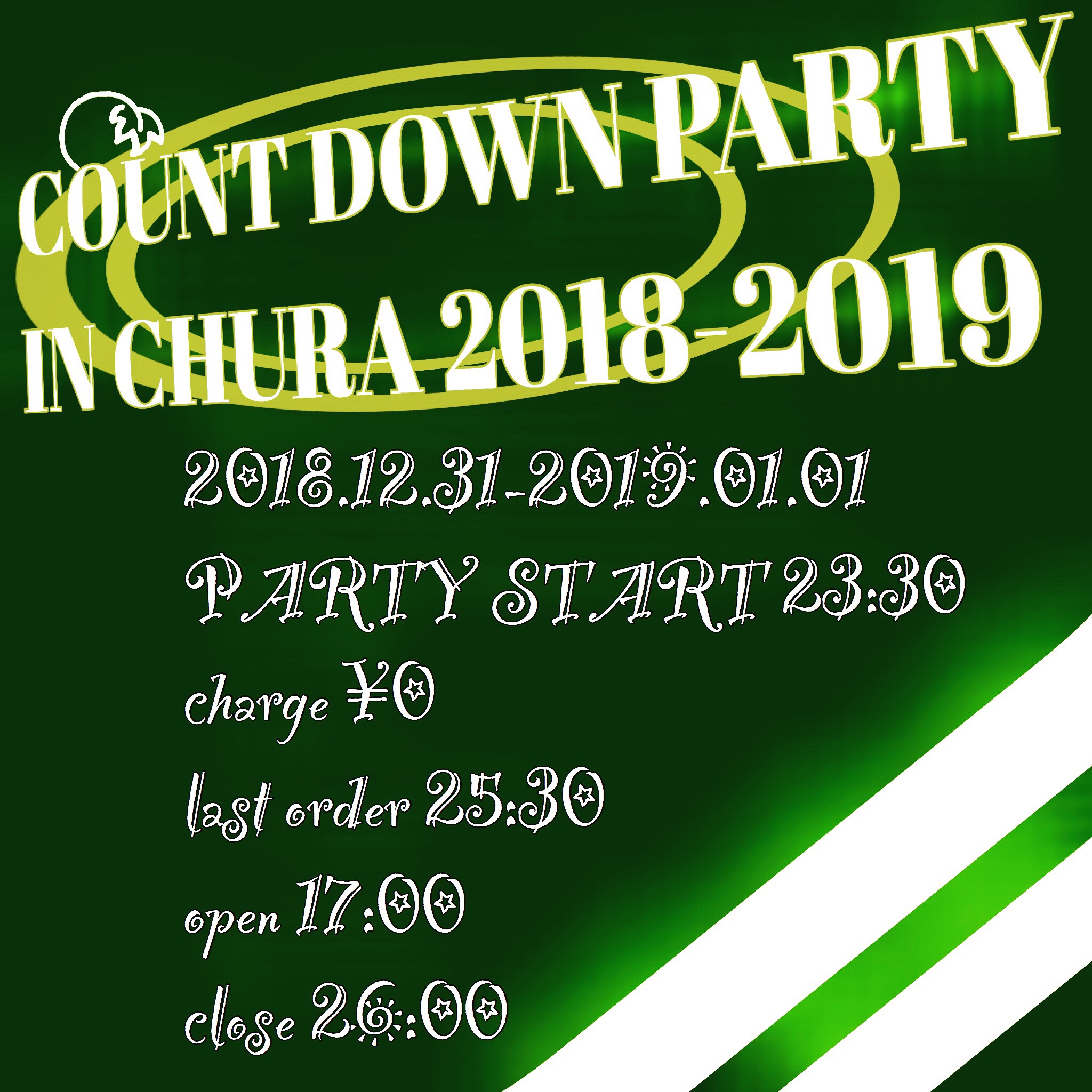 COUNT DOWN PARTY  IN CHURA 2018-2019